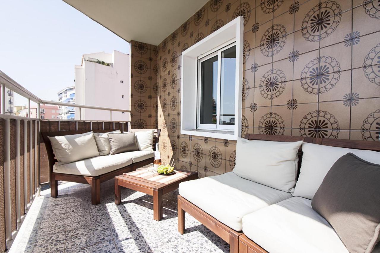 Sea & Wave Bailen Great Views Apartment Malaga Bagian luar foto