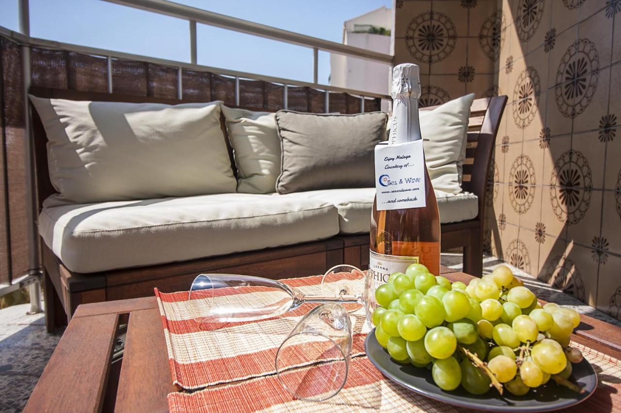Sea & Wave Bailen Great Views Apartment Malaga Bagian luar foto